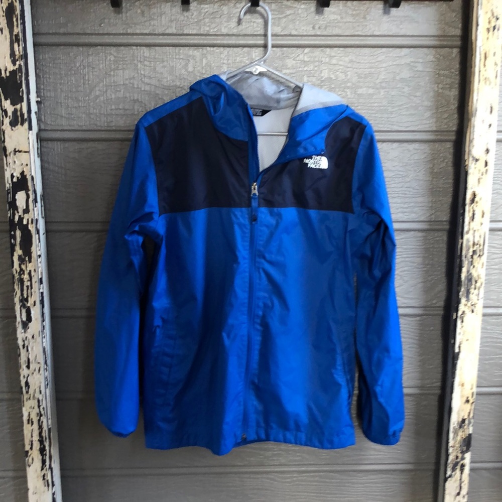 Boys North Face rain jacket